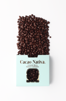 Caja de Cacao Troceado Confitado